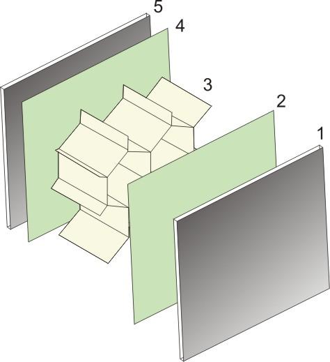 Die einfache Schallabsorptions-Bienenwaben-Deckenverkleidungs-Sandwich-Struktur installieren
